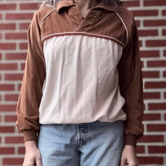 Macy's Other - Vintage Velour shirt